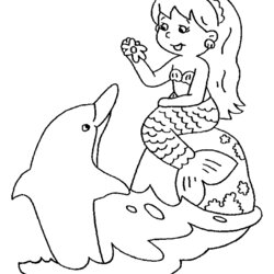 Free Printable Mermaid Coloring Pages For Kids Mermaids