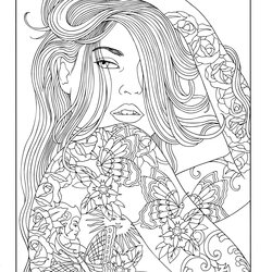 Perfect Realistic Coloring Pages For Adults At Free Printable Color Print