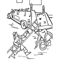 Supreme Firefighter Coloring Pages Free Top Your Toddler Will Love