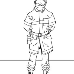 Superior Free Printable Firefighter Coloring Pages For Kids Fire Fireman Fighter Book Color Fighters