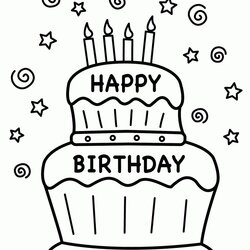 Smashing Get This Happy Birthday Coloring Pages Free Printable Fit