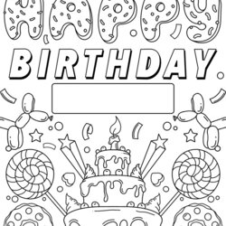 Color Our Free Happy Birthday Coloring Page Also Crayola Printable Pages Sign Colouring Sheets Print Kids