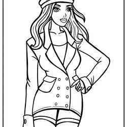 The Highest Standard Barbie Coloring Pages All New And Updated For Free Kids
