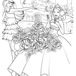 Wizard Barbie Coloring Pages Fashion Printable Com Girls Print Princess