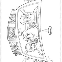 Outstanding Barbie Fashion Coloring Pages For Kids Close Print