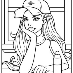 Exceptional Barbie Fashion Coloring Pages Hot Sex Picture