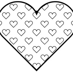 Sterling Valentines Day Coloring Pages Valentine Hearts Free Heart Printable Color Kids Sheets Print