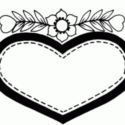 Superior Free Printable Heart Coloring Pages For Kids Page