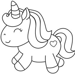 Brilliant Unicorn Coloring Pages For Kids