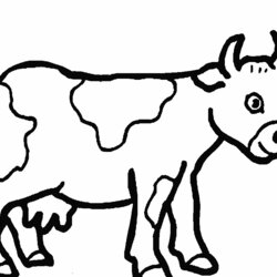 Free Printable Cow Coloring Pages For Kids Page