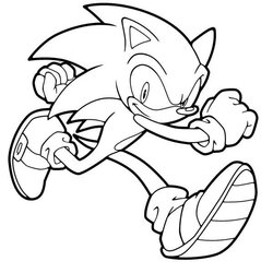 Printable Pictures Of Sonic The Hedgehog Page Print Color Craft Coloring Pages Kids Related Posts