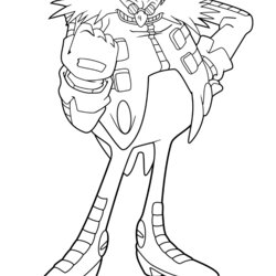 Superior Sonic The Hedgehog Coloring Pages Printable