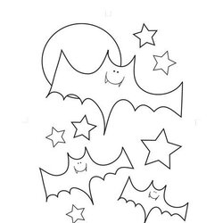 Superior Black Coloring Download For Free Color Pages Bats Kids Printable