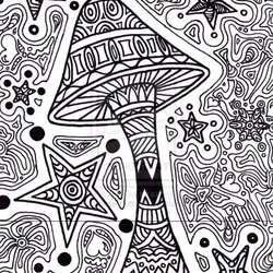 Get This Challenging Coloring Pages For Adults Printable Adult Psychedelic Print Butterfly Star Book Hippie