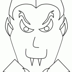 Legit Free Printable Vampire Coloring Pages For Kids Vampires Template Real Templates Popular