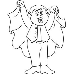 Wonderful Free Printable Vampire Coloring Pages Halloween Sheets