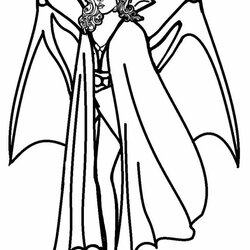 Cool Printable Vampire Coloring Pages For Kids Girl