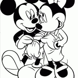Coloring Pages Mickey Mouse And Friends Two