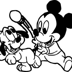 Mickey Mouse Printable Images Templates Baby And Friends Coloring Pages