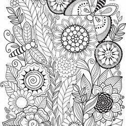 Get This Summer Coloring Pages To Print Out For Adults