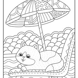 Eminent Summer Adult Coloring Pages Woo Jr Kids Activities Cute