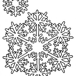 High Quality Free Printable Snowflake Coloring Pages For Kids Snowflakes