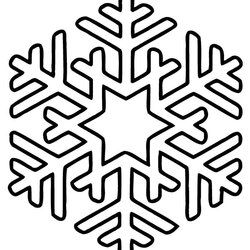 Sublime Printable Snowflake Coloring Pages For Kids Snowflakes Of