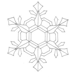 Champion Free Printable Snowflake Coloring Pages For Kids Snowflakes Color Winter Draw Patterns Pattern