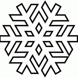 Wizard Simple Snowflake Coloring Pages Home Snowflakes Flake Clipboards