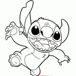 Terrific Get This Printable Stitch Coloring Pages Fit