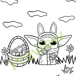 Tremendous Happy Easter With Coloring Pages