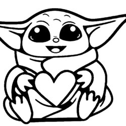 Coloring Pages Home Yoda Draw