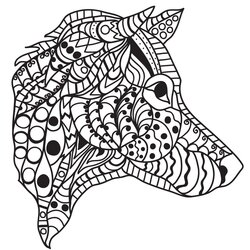 Spiffing Dog Coloring Pages For Adults Page Adult Dogs