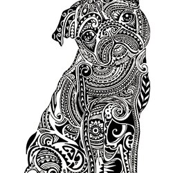 Capital Dog Coloring Pages For Adults Best Kids Advanced