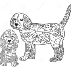 Super The Best Ideas For Coloring Pages Adults Dogs Home Family Puppy Page
