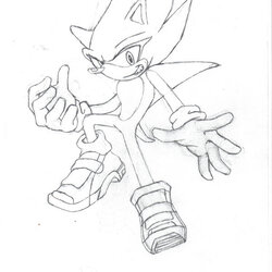 Fine Hyper Coloring Pages Sonic Dark Template Super Stats Downloads By Hot Shot