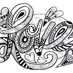 Superlative Printable Coloring Pages For Adults Love At Free Adult True Color Sheets Colouring Teenagers