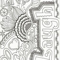 High Quality Get This Love Coloring Pages For Adults Printable Adult Doodle Laugh Colouring Live Sheets Color