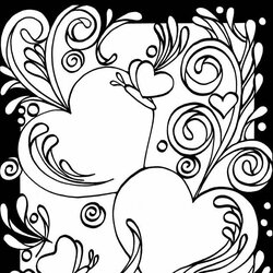 Terrific Love Coloring Pages For Adults Family No Nu