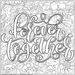 Perfect Love Coloring Pages For Adults