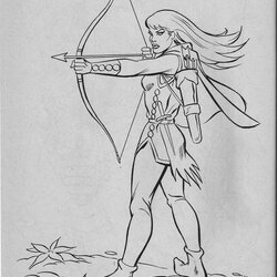 Smashing Dungeons And Dragons Coloring Pages At Free Book Characters Sheets Advanced Printable Archer Fantasy