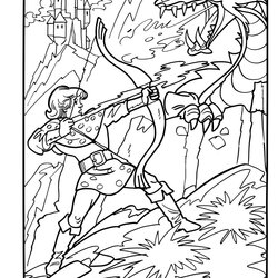 Eminent Dungeons Dragons Coloring Pages Books At Retro Reprints Dungeon