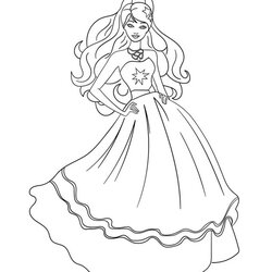 Top Free Printable Barbie Coloring Pages Online Beautiful Your Kids Will Love