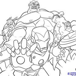 Wizard Avengers To Print For Free Kids Coloring Pages Simple