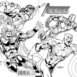 Cool Iron Man Avengers Coloring Pages Marvel Superhero Choose Board Printable