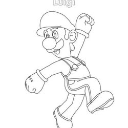 Terrific Mario And Luigi Paper Jam Coloring Pages Page