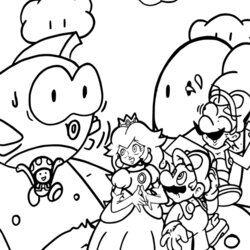 Out Of This World Paper Mario Luigi Coloring Pages Clip Art Library Easter
