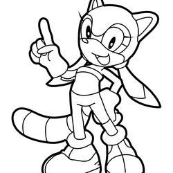Sonic Coloring Pages At Free Printable Hedgehog Color Print