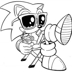 Perfect Get This Free Sonic Coloring Pages To Print Fit