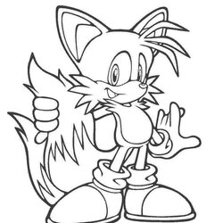 Sonic The Hedgehog Coloring Pages Printable Cartoon